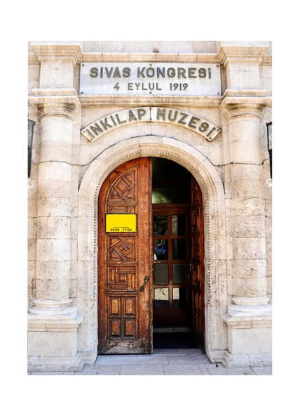 Sivas Kongresi, İnkılap Müzesi Cam Tablo | Hediyelik, Dekoratif, Ofis, Mutfak - 3