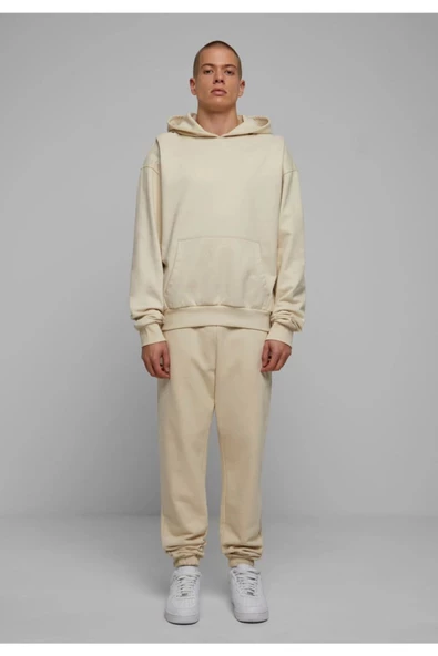 Unisex Baskılı Kapşonlu 3 İplik Hoodie Sweathirt  fm1.18BJA - Resim 2