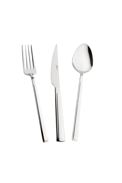 Athena 6 Kişilik 18 Parça Yemek Çatal Kaşık Bıçak Takımı