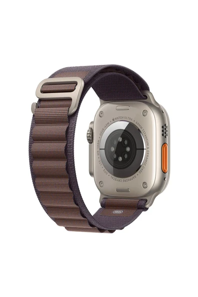 Apple Watch Ultra 2 (49 mm)  Titanium İndigo Alpıne Loop  Akıllı Saat (Apple Türkiye Garantili) - 3