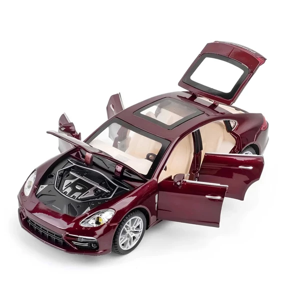 NessiWorld Şeffaf Kutulu Metal Porsche