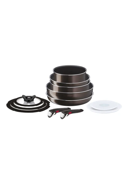 Tefal L15096 Ingenio Titanyum 2X XL Intense Büyük Tava ve Tencere Seti 12 Parça - 2100125498 ürün görseli 1