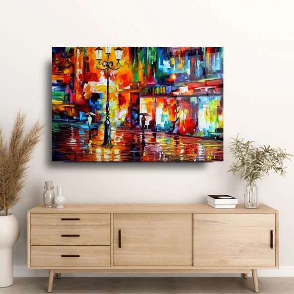 Yağlı Boya Cam Tablo | Hediyelik, Dekoratif, Ofis, Mutfak - 5