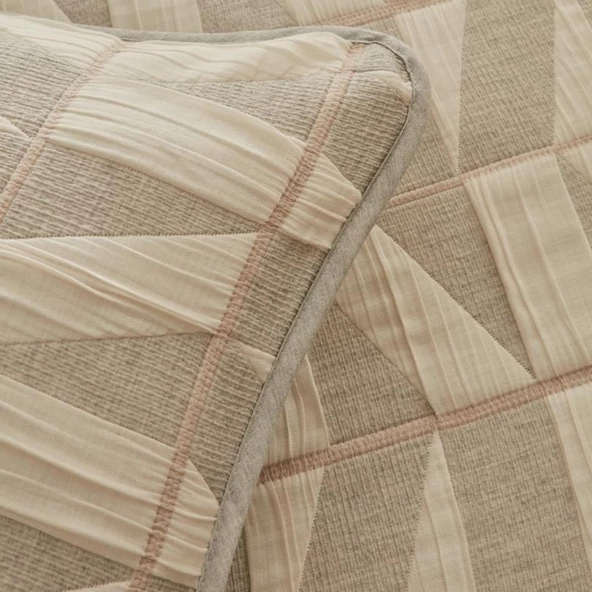 Karaca Home Estella Gri Çift Kişilik Yatak Örtüsü - 4