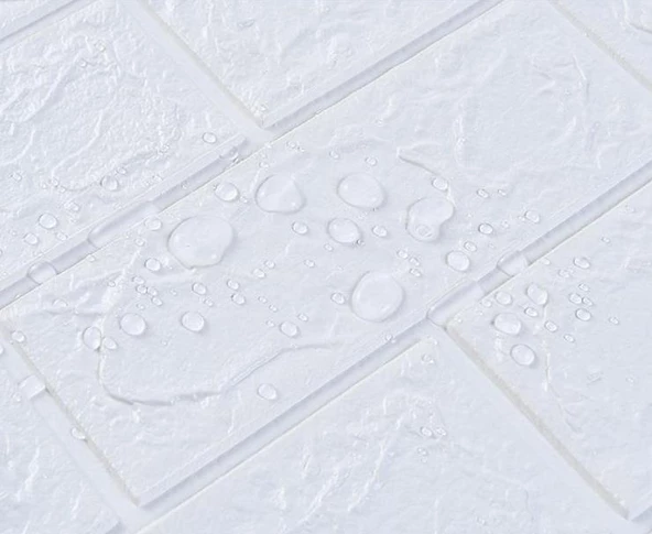 Renkli Duvarlar Ekoslim 70x77cm 1 Adet Yapışkanlı Silinebilir Ofis Salon Kaplama Sünger 2mm Duvar Paneli Kağıdı - Resim 5