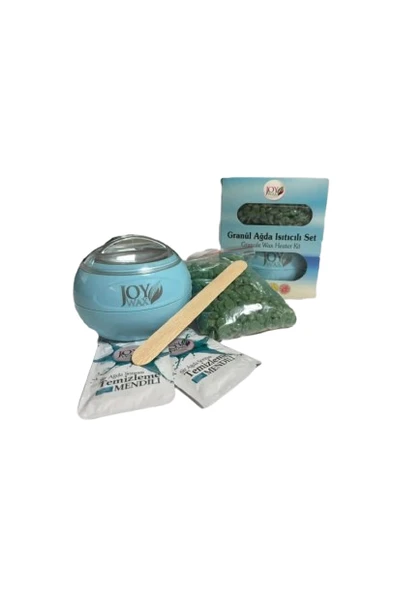 JOYWAX Joy Wax Granül Boncuk Ağda Isıtıcılı Set Azulen