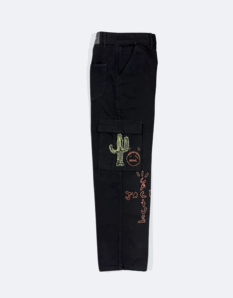 Jack Cactüs Baggy Kargo Designer Pantolon - 4