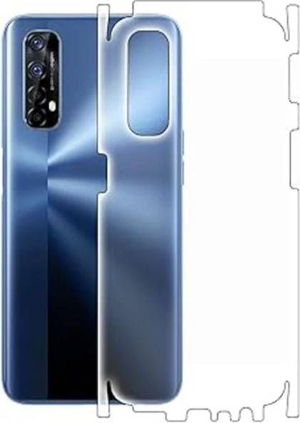 Realme 7 ile Uyumlu MAT TPU Arka Kaplama 360