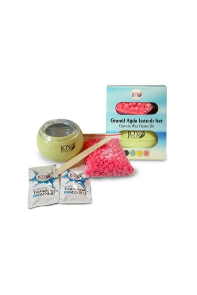 Joy Wax Granül Boncuk Ağda Pudralı Ağda Isıtıcılı Set