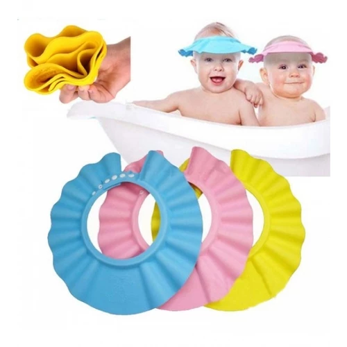 Periboia Bebek Banyo Şapkası Pembe - 2