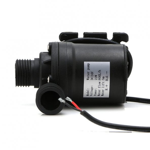 24 Volt Mini Su ve Yağ Aktarma Pompası (800 Litre/ Saat) - 2