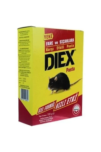 Fare Zehir Pastası Dıex  10grx10ad.