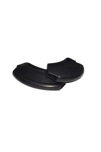 Silikon Tencere Tava Tutacağı Yanmaz Yapışmaz Tutamaç Set 9 X 4 Cm Siyah ( 1 Set 2 Adetten Oluşur ) - 2