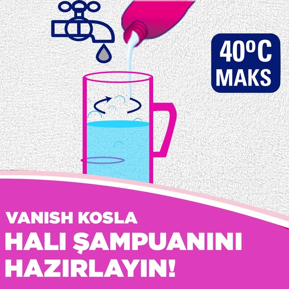 Kosla Oxi Action Halı Şampuanı Makine Yıkama 850 Ml - 6