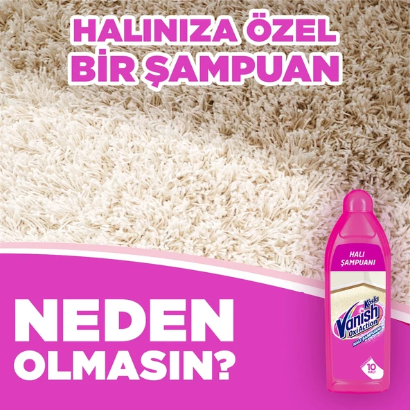 Kosla Oxi Action Halı Şampuanı Makine Yıkama 850 Ml - 3