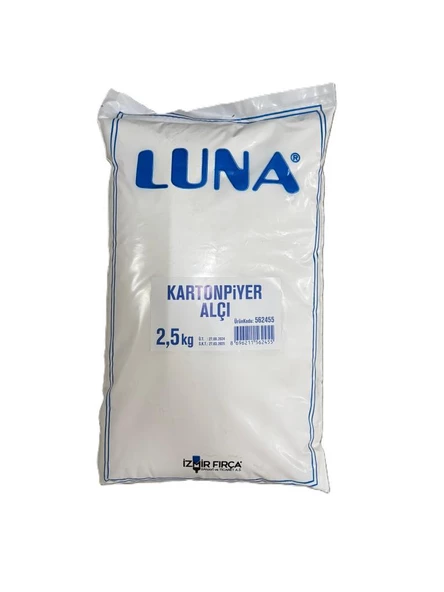 İzmir Fırça Luna Kartonpiyer Alçısı   2.5kg