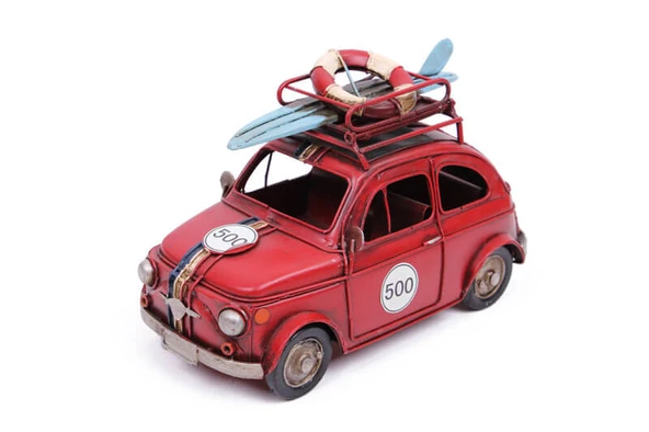 Dekoratif Metal Araba Çerçeveli BMW Mini Cooper modeli 1510E-5393-M129 - 2