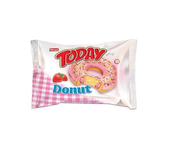 ELVAN DONUT ÇİLEKLİ 40 GR