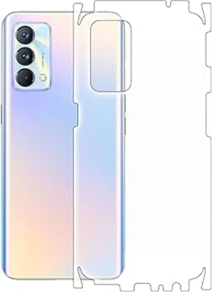 Realme GT Master ile Uyumlu MAT TPU Arka Kaplama 360