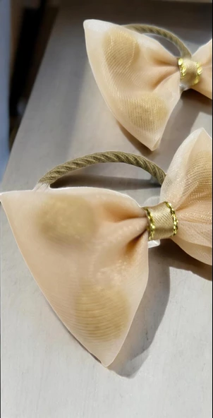 İçi Ponponlu Kız Çocuk Toka - Resim 5