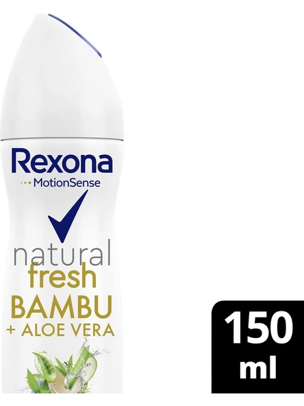 Rexona Deo 150 ml Natural Fresh Bambu+Aloevera 48h - 4