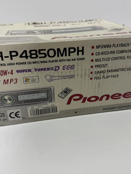 Pioneer DEH-P4850MPH Nostalji Oto Teyp Kutusu (Boş Kutu) - 4
