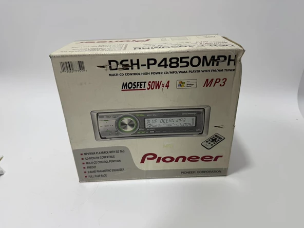 Pioneer DEH-P4850MPH Nostalji Oto Teyp Kutusu (Boş Kutu) - 2