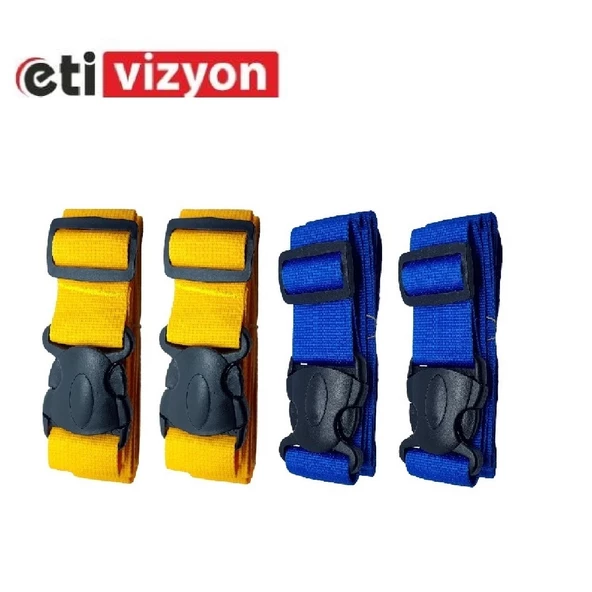 Etivizyon valiz kemeri 4 adet - 10
