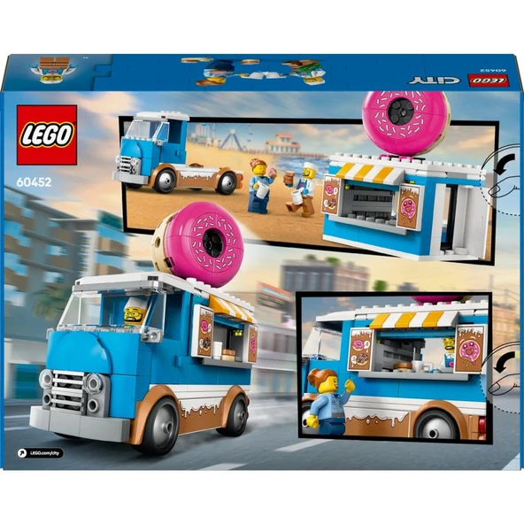 LEGO 60452 City Donut Kamyonu - 4