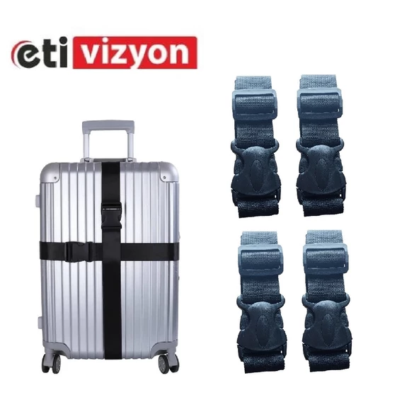 Etivizyon valiz kemeri 4 adet - 7