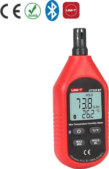 Uni-T UT333BT Bluetooth Mini Sıcaklık Nem Ölçer - 2