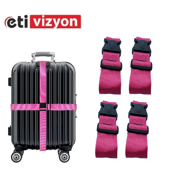 Etivizyon valiz kemeri 4 adet - 6