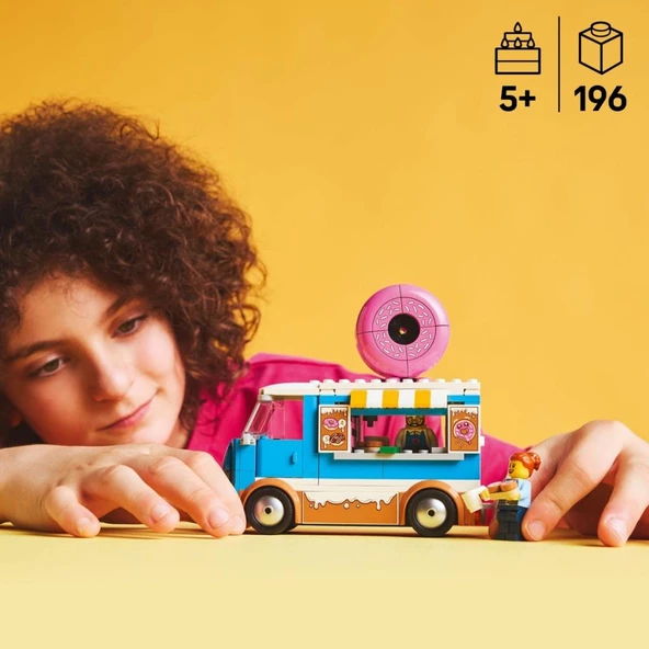 LEGO 60452 City Donut Kamyonu - 5