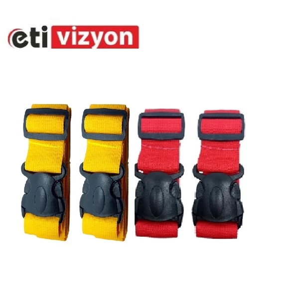 Etivizyon valiz kemeri 4 adet - 9