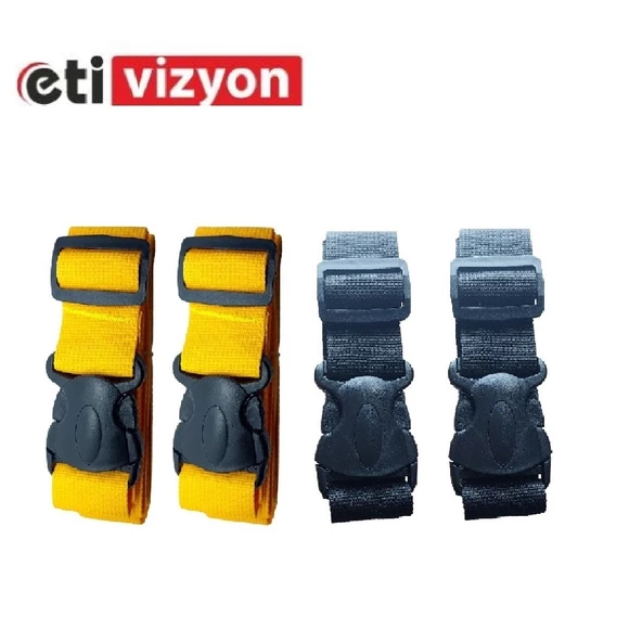 Etivizyon valiz kemeri 4 adet - 8