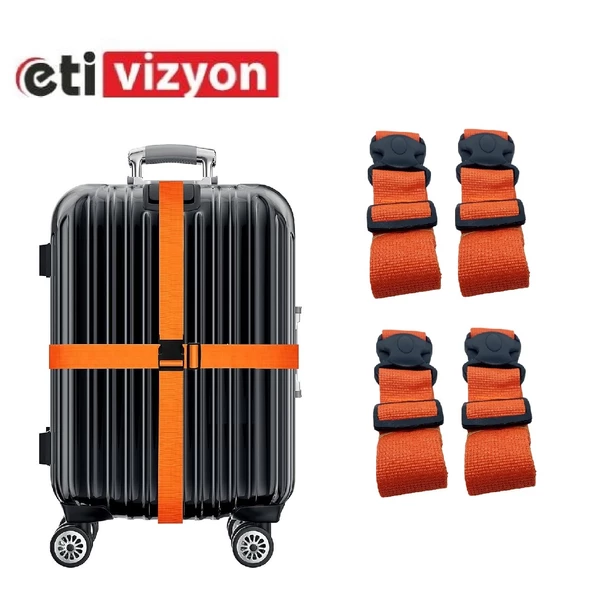 Etivizyon valiz kemeri 4 adet - 5