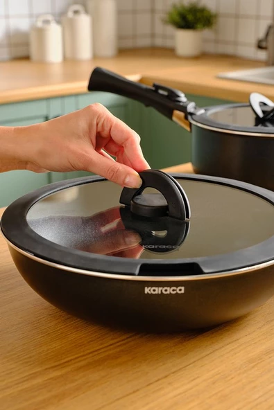 Biodiamond Easy Clip İndüksiyon Tabanlı 12 Parça Tencere Seti - 3