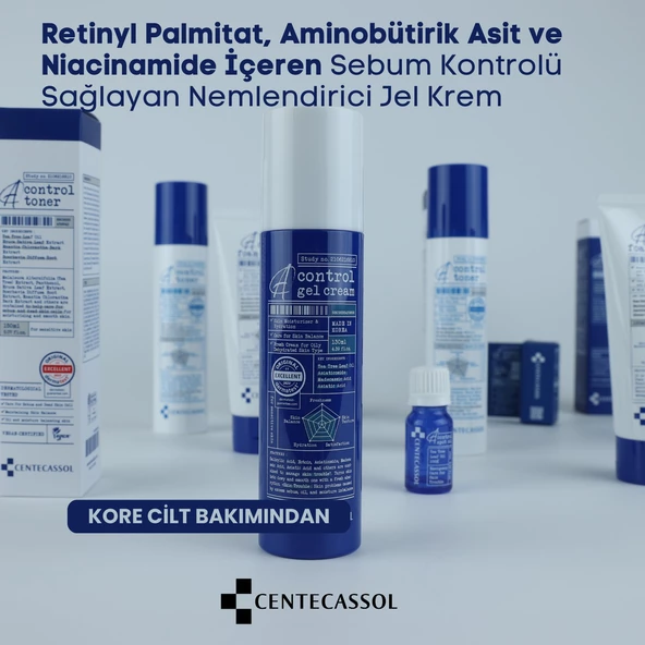 CENTECASSOL Çay Ağacı Özlü Yaşlanma ve Akne Karşıtı, Nemlendirici, Sebum Dengeleyici Vegan Jel Krem - 5