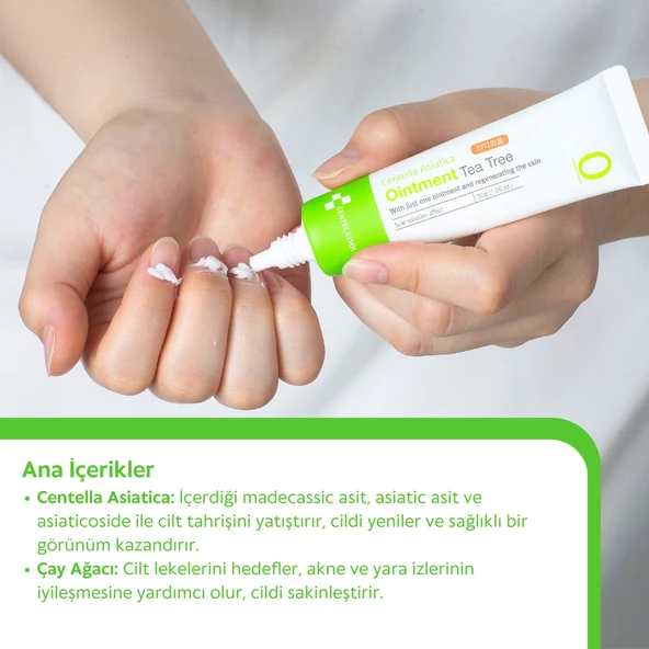 CENTECASSOL Çay Ağacı Özü Içeren Sivilce Ve Yara Karşıtı, Bariyer Onarıcı, Nemlendirici Krem - 3