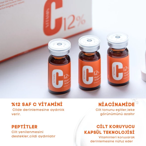 CELLEANSER %12 Saf C Vitaminli Leke Karşıtı Ve Aydınlatıcı Peptitli Serum - 3