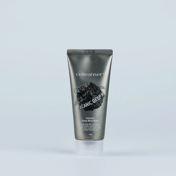CELLEANSER Volcanic Deep Mud Mask - Derinlemesine Temizlik ve Sebum Kontrolü İçin Volkanik Maske - 2