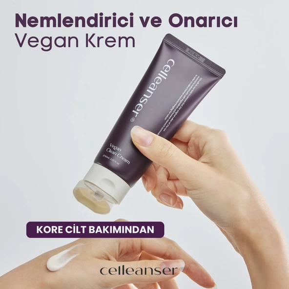 CELLEANSER Centella Içeren Nemlendirici ve Onarıcı Günlük Vegan Bakım Kremi - 4