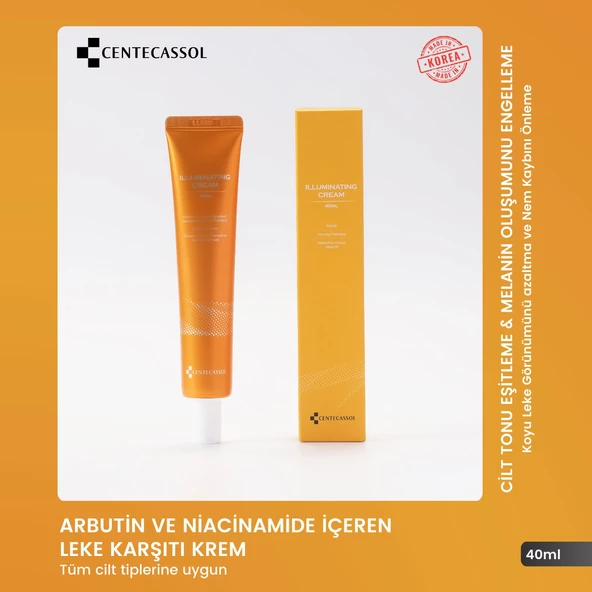 CENTECASSOL Arbutin Ve Niacinamide İçeren Leke Karşıtı Illuminating Krem