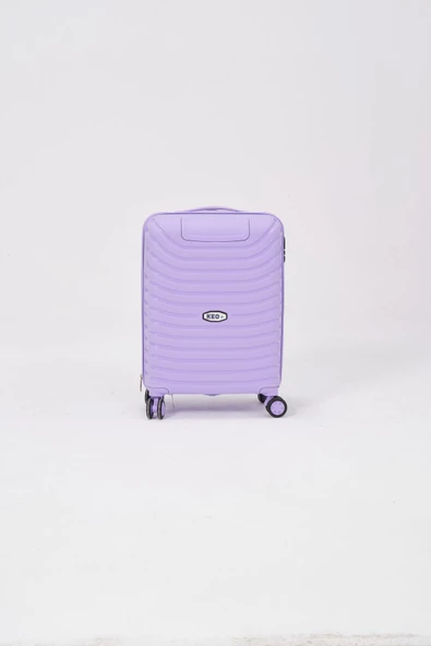 Keo-plus Lila Kabin Boy Silikon Kırılmaz Pp Valiz - 5
