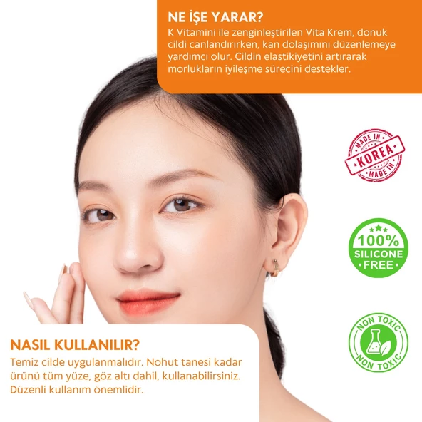 CENTECASSOL K Vitaminli Krem - Cilt ve Göz Altı Morlukları ile Kılcal Damar Problemleri İçin Krem - 4