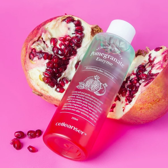 CELLEANSER Nar Enzimli Temizleme Suyu - Hassas Ciltler İçin EWG Onaylı Temizlik - 2