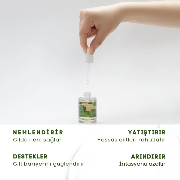 CELLEANSER Centella Asiatica Içeren Bariyer Onarıcı, Nemlendirici, Yenileyici, Yatıştırıcı Yüz Serumu - 2