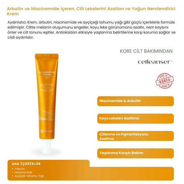 CENTECASSOL Arbutin Ve Niacinamide İçeren Leke Karşıtı Illuminating Krem - 2