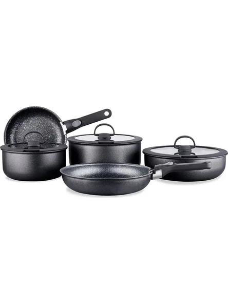 Korkmaz Neta 10 Parça Tencere Seti A2611 - 4