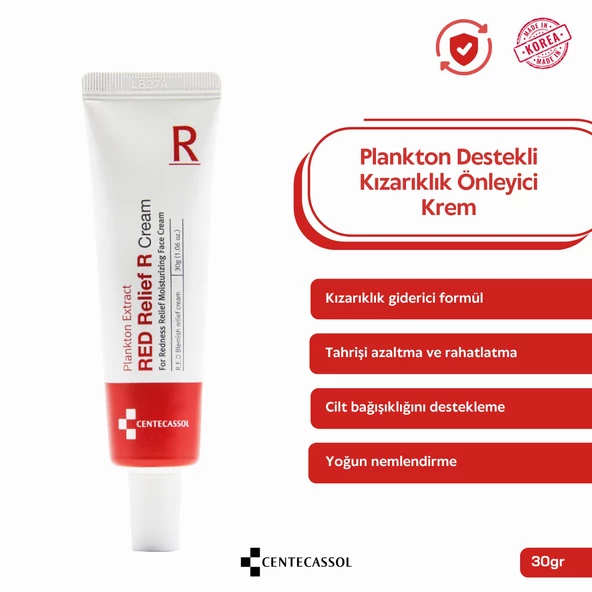 CENTECASSOL Plankton Özlü Yaşlanma Ve Kızarıklık Karşıtı, Nemlendirici Krem